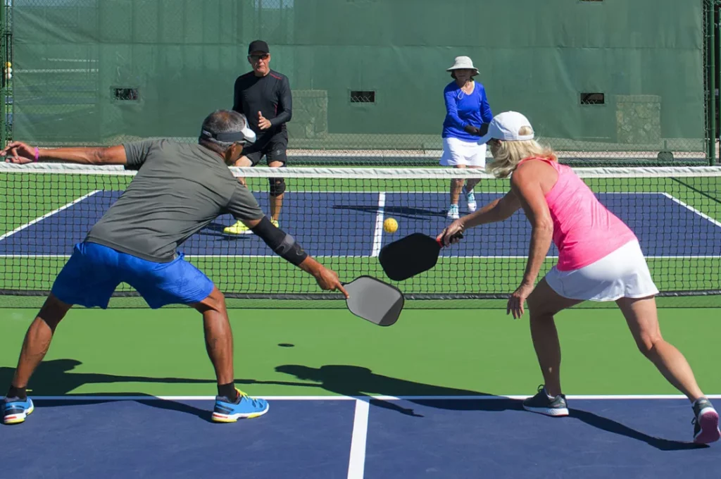 pickleball match